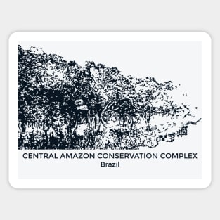 Central Amazon Conservation Complex - Brazil Sticker